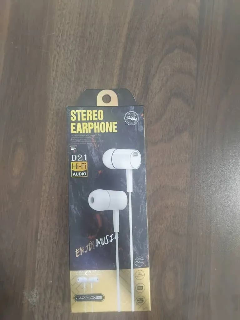 سماعة سلكية Stereo Earphone أصلية